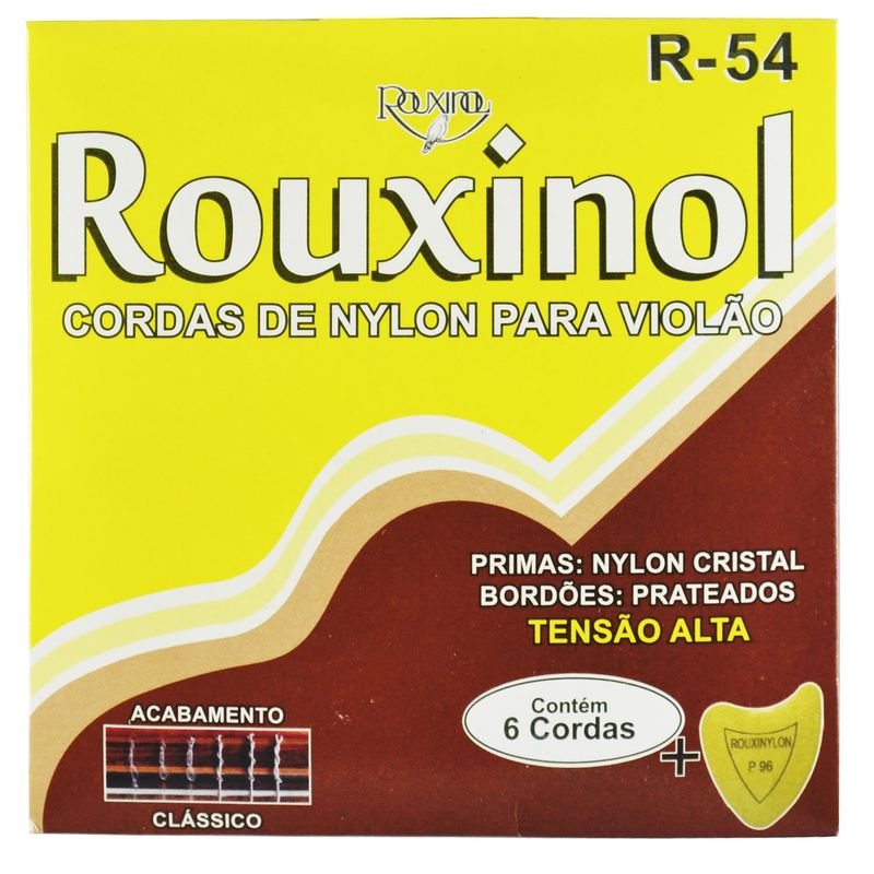 Encordoamento-Nylon-Cristal-para-Violao---Rouxinol