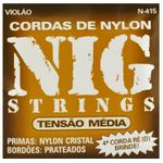 Encordoamento-Nylon-para-Violao-com-Bordoes-Prateados---Rouxinol