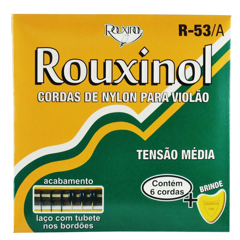 Encordoamento-Nylon-para-Violao-com-Tubete-nos-Bordoes---Rouxinol