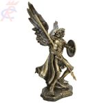 Estatua-em-Resina-Arcanjo-Rafael-com-Lanca-e-Escudo-22-cm