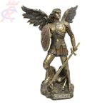 Estatua-em-Resina-Sao-Miguel-com-Espada-e-Escudo-23-cm