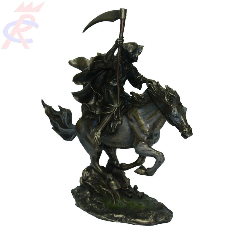 Estatueta-em-Resina-Decorativa-Cavaleiro-do-Apocalipse--Morte--25-Cm