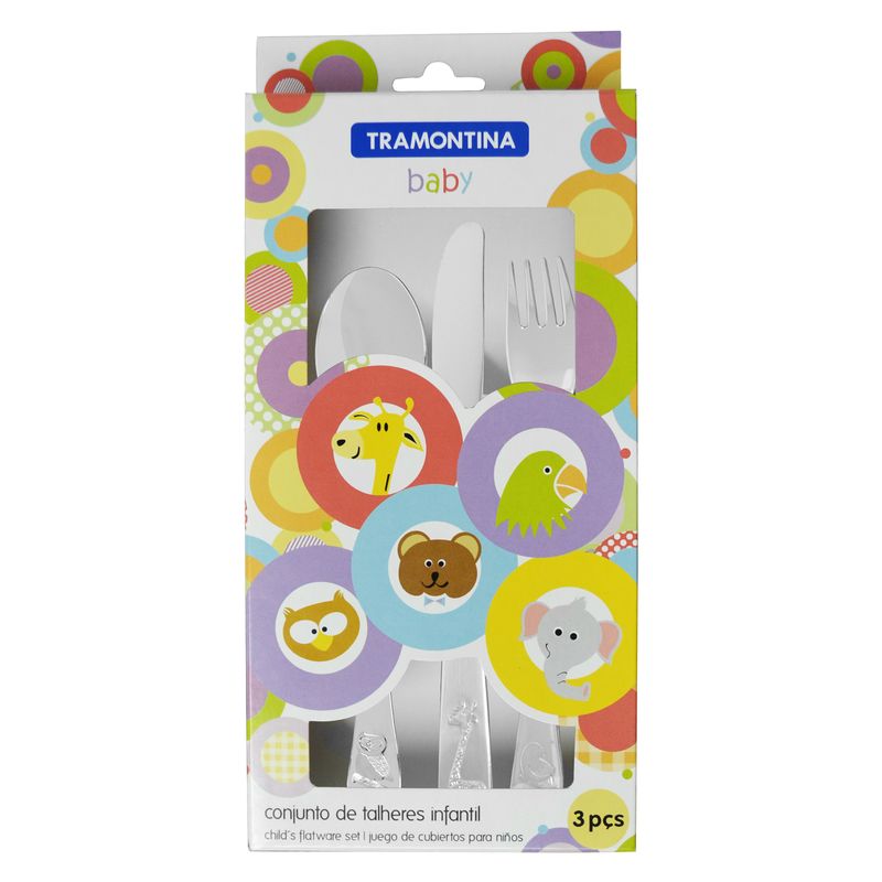 Jogo-Inox-de-Talher-Infantil-Baby-3-Pecas---Tramontina