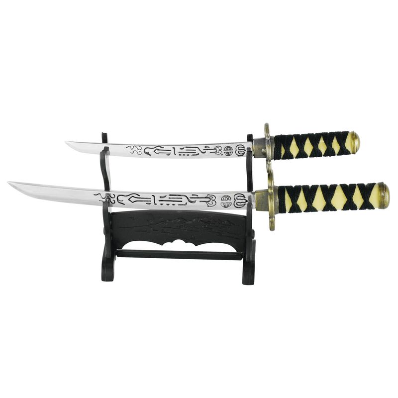 Jogo-Mini-Espadas-Decorativas-com-Suporte-2-Pecas