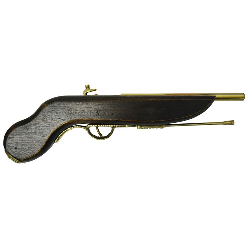 Pistola-Decorativa-de-Madeira