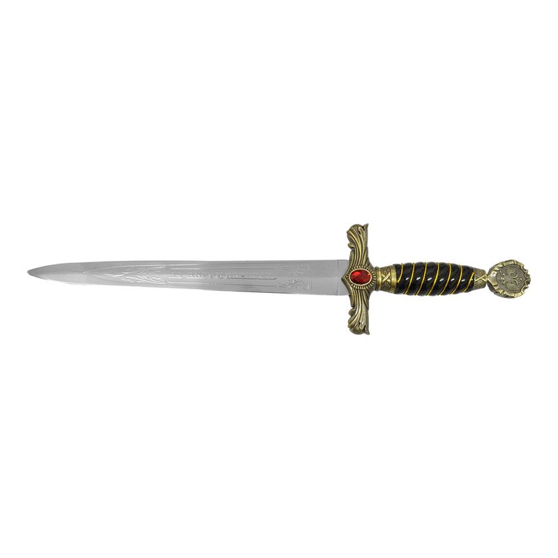 Punhal-Decorativo-com-Pedra-vermelha-e-Bainha-39-cm