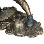 Samurai-Decorativo-com-Lanca-em-Resina-24-Cm