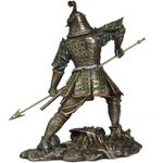 Samurai-Decorativo-com-Lanca-em-Resina-24-Cm