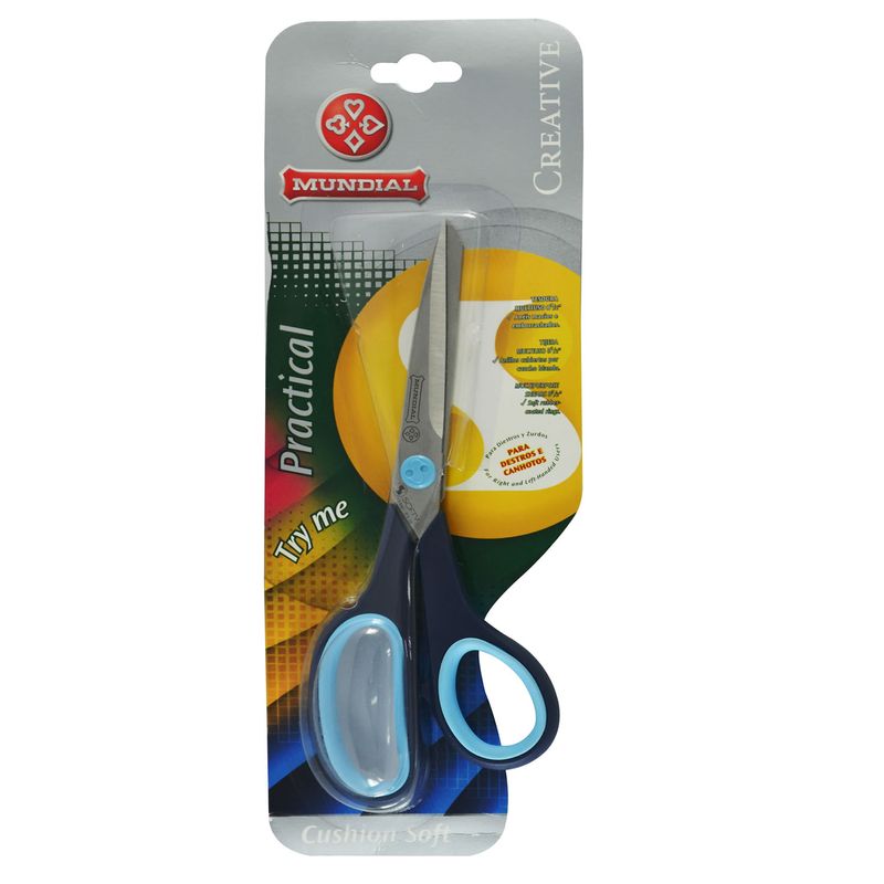 Tesoura-Inox-Multiuso-com-Cabo-Plastico-Color---Mundial