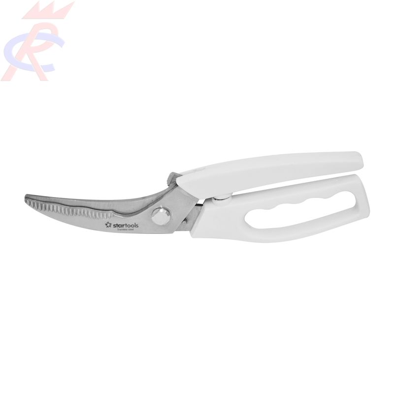 Tesoura-para-Frango-com-Cabo-Anatomico-Branco