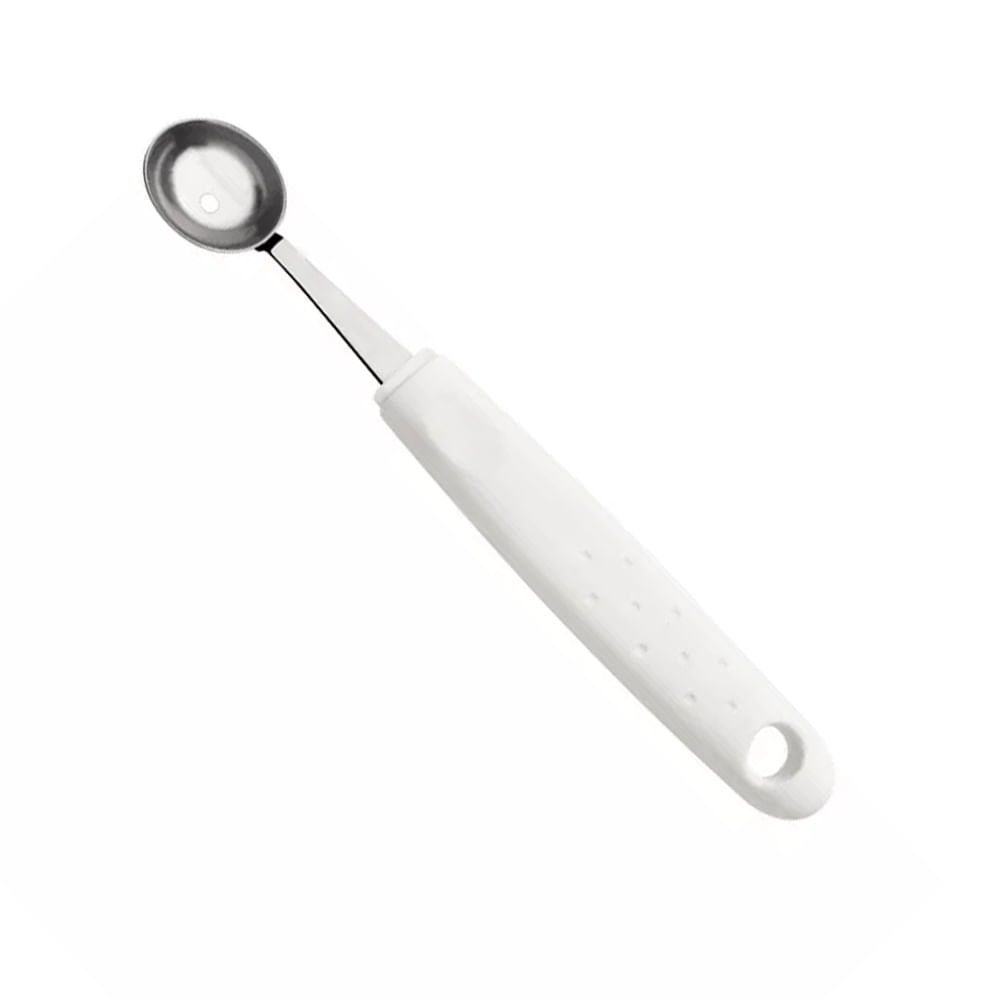 Boleador Utilità em Aço Inox com Cabo de Polipropileno Branco 2,9 cm - Tramontina
