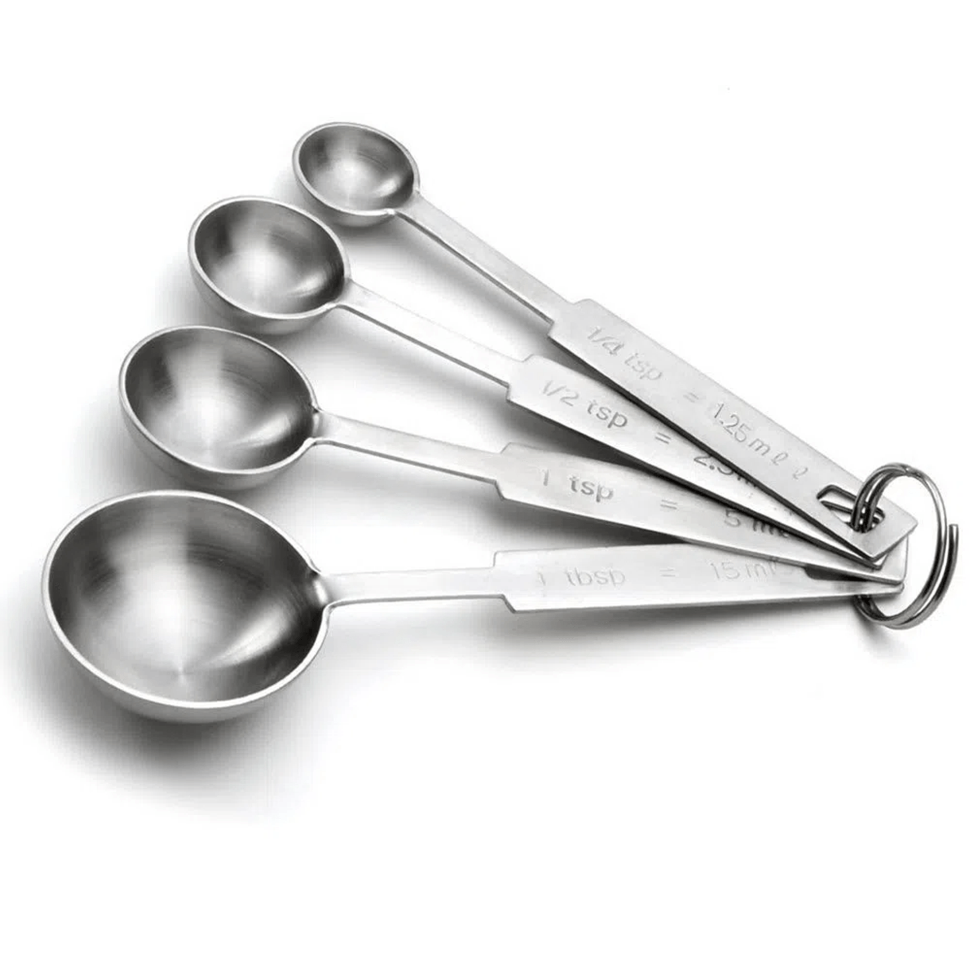 Jogo de Colheres Medidoras 4 Pçs