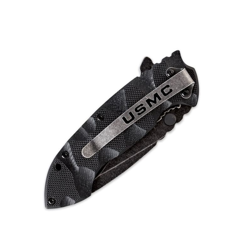 Canivete-Combate-U.S.M.C.-Preto-Abertura-Assistida---United-Cutlery