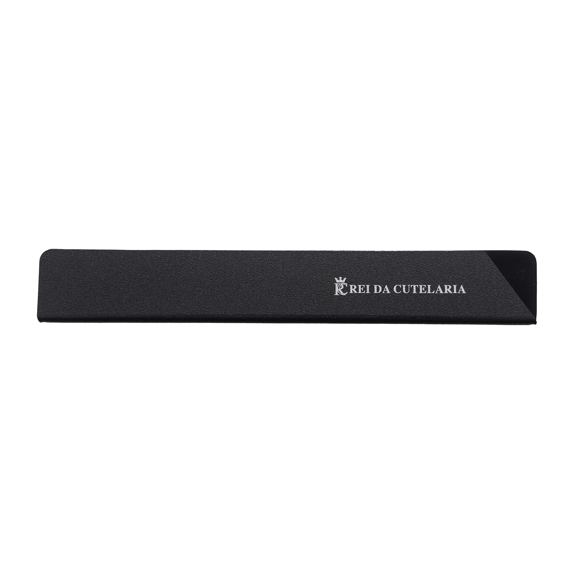 Protetor para Faca de Chefe Estreito 10"  Preto Century com Forro de Veludo - Rei da Cutelaria